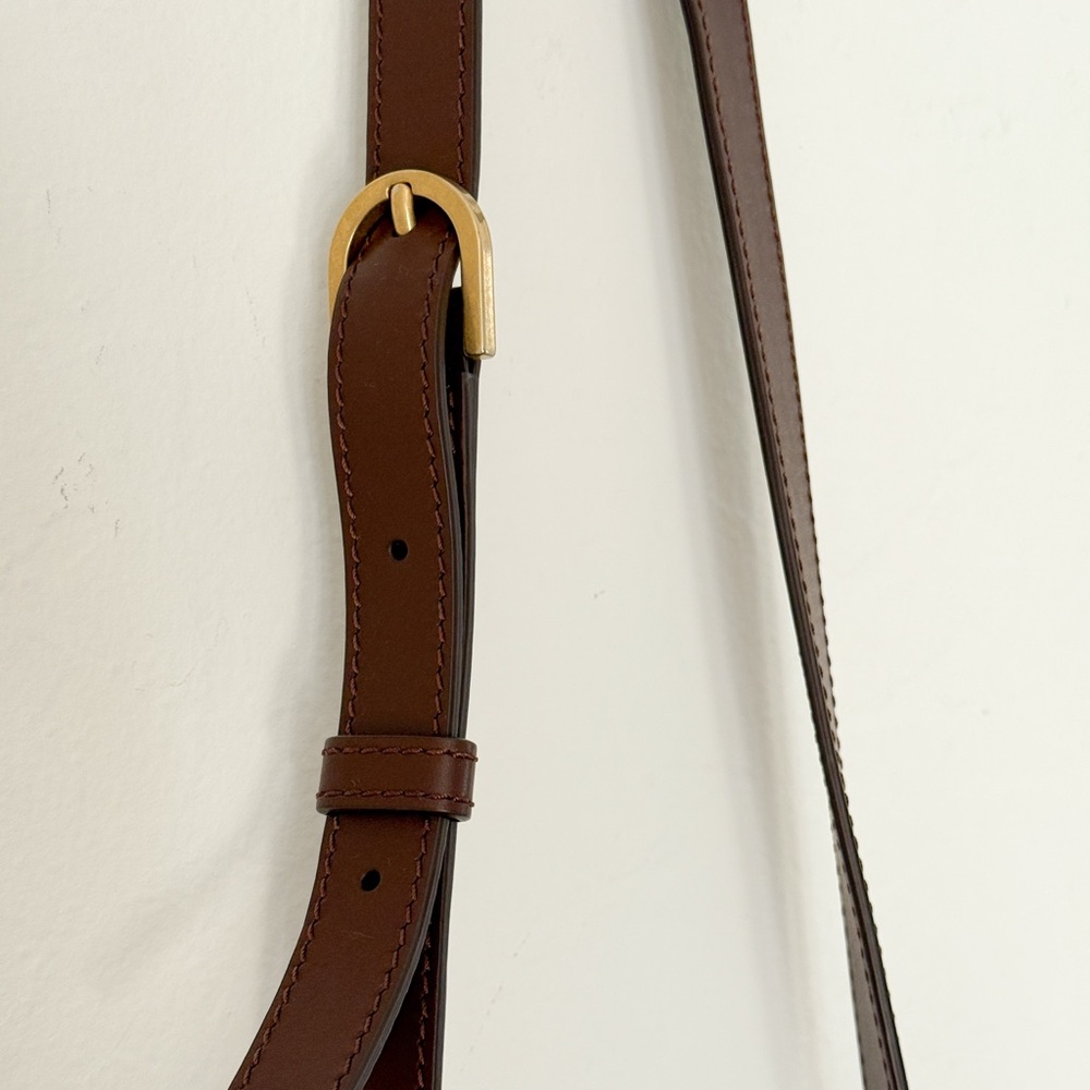NWT Chloé Marcie Brown Leather and Suede Crossbody Bag - Picture 5 of 8
